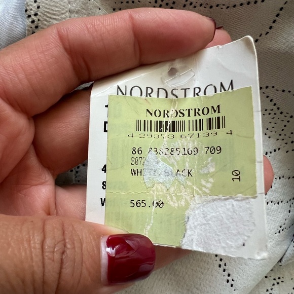 Behnaz Sarafpour White Print Skirt (10) - Picture 7 of 13